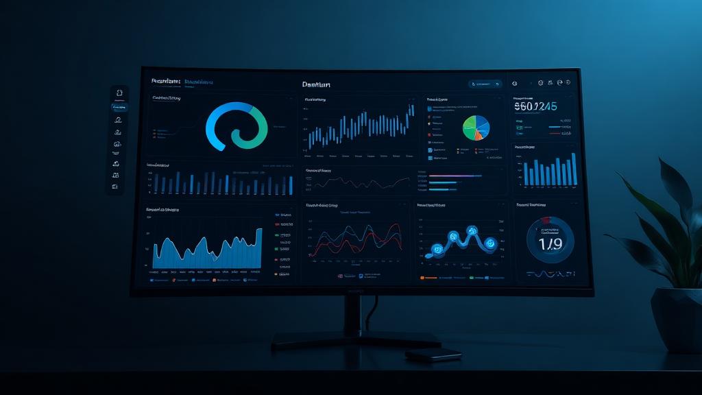 Dashboard einer individuellen Web-Applikation mit Datenvisualisierung – WERTHALT Web-App Entwicklung